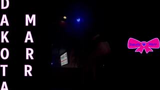 dakota marr teases with hairy pussy during nebraska strip club pole dance