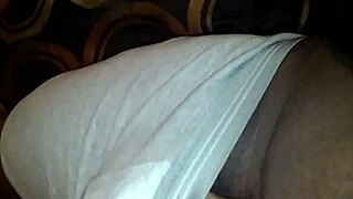 mandy strokes cock expertly with her soft feet in steamy footjob