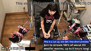 Doctor Tampa Forces Hitachi Orgasms On Restrained Slut Patient