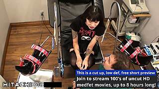 Doctor Tampa Forces Hitachi Orgasms On Restrained Slut Patient