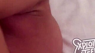 cadence lux swallows cumshot after pov monster cock pounding in first scene