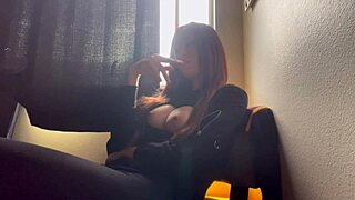 god my huge italian tits and big nipples crave this smoking fetish solo