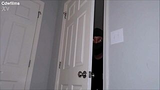 bold burglar caught then dominated by curvy oiled ebony seductress