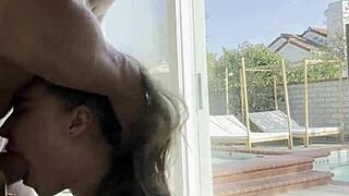 Eden Ivy Gapes Asshole from Rough Anal to Mouth, Spitty Deepthroat Orgasms