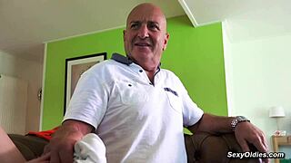 Grandpa, why does your young babe crave your cum after that blowjob?