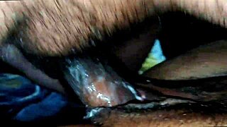 guy sneaks in to fuck tight pussy while alone at home