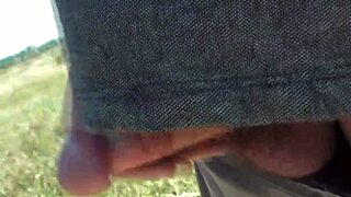 Pervert Jerks Off to Sexy Blonde Sunbathing Nude on Wild Beach Cumshot!