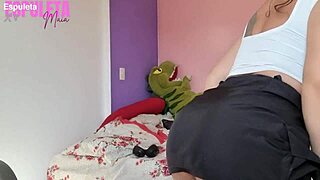 naughty neighbor guides your handjob with dirty talk and flashing tits