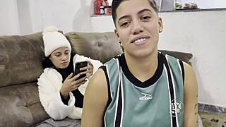 steamy shower with brazilian bisexual cristal ortega bare and hot