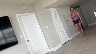 Big tits curvy babe catches you stroking then rides cowgirl creampie pov fantasy