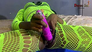 vera goes wild satisfying herself with toys then takes big black cock creampie oiled up 🔥🍆💦
