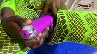 vera goes wild satisfying herself with toys then takes big black cock creampie oiled up 🔥🍆💦