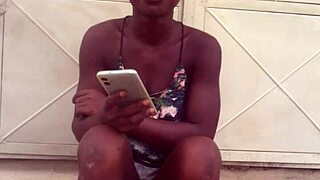 crazy bitch twerks wild in clothes then strips naked shaking that ass nonstop 💃🍑