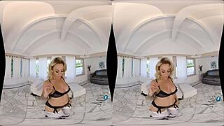 Isabelle Deltore's steamy MILF massage turns hot