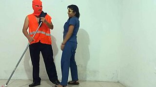 Damn, this horny Latina nurse sucks and fucks hospital cocks wildly!