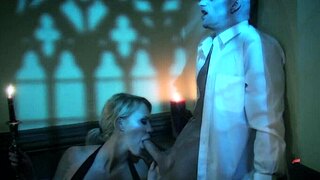 Melissa lauren blonde anal dildo toy masturbation cumshot
