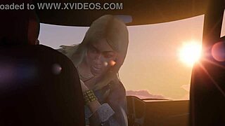 Franklin Hires Hooker for Car Sex Service in GTA