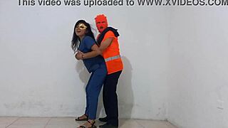 Damn, this horny Latina nurse sucks and fucks hospital cocks wildly!