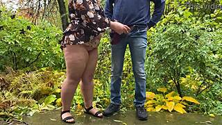 couple shares intimate pee play bonding in private outdoors