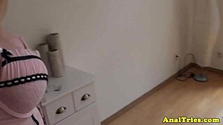 her sexy lingerie hides anal craving tattooed body
