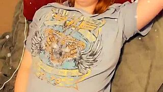 wanna see day 4 pregnant christmas eye-rolling orgasm bliss?