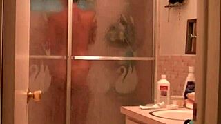 clair stretches with vance's bbc before group anal and piss play backstage