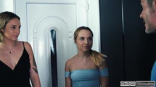 that hungarian teen 18+ can't resist her older friend's stepdad pounding her tight shaved pussy