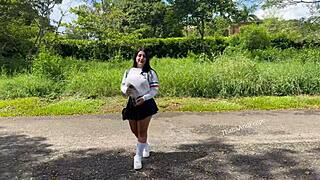 college girl easily fucks stranger cheats long distance bf