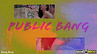 yenifer can't get enough public anal gaping and riding that cock outdoors