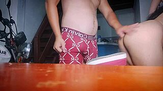 Latina's Juicy Pussy and Big Ass Take Intense Double Penetration
