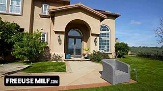 blue-eyed milf with big fake tits needs your comforting cock