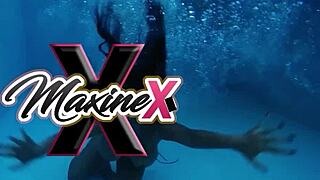 dominatrix challenges asian milf maxine in intriguing power play