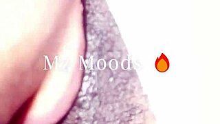 mz moods grinds tongue deep in wet pussy
