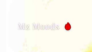 mz moods grinds tongue deep in wet pussy