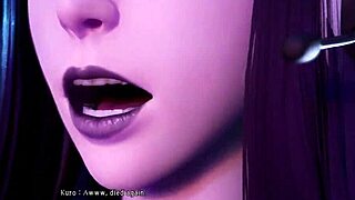 I submit under gothic witch Kuro's intense facesitting domination