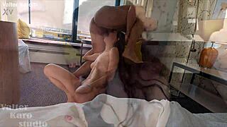 princess lili's big tits bounce on monster ass fuck