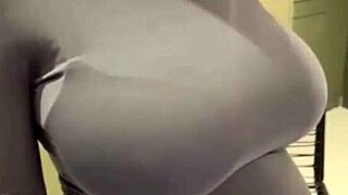 stepmom's milky tits get my hot load