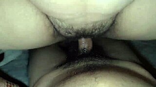 chubby milf's hairy pussy pounded by monster cock