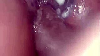 african beauty endures big black cock casting creampie