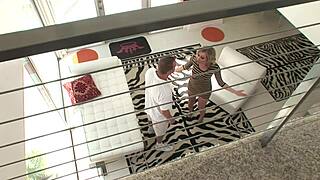 Adrianna Nicole Seduces With Double Penetration In Steamy Bathroom Heels