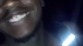 Intensely flashing my natural tits privately on warm night stalking my woman like a wolf