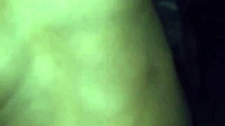 Intensely flashing my natural tits privately on warm night stalking my woman like a wolf