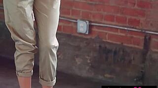 Smoking petite teen Morgan Hovanek strips naked in Playboy debut