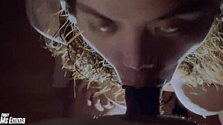 Oh god, my slutty wife gulps down every drop of friend's hot cumshot!