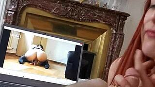 my girlfriend sux me off watchin julynovember's hot french amateur porn oh god im shakin