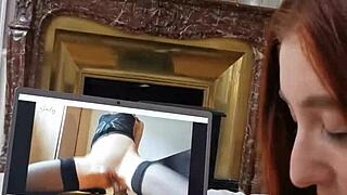 my girlfriend sux me off watchin julynovember's hot french amateur porn oh god im shakin