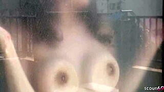 oiled slim japanese big tits teen tricked into creampie jav casting