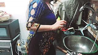 indian maid fucked in kitchen!