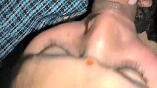 chubby milf's hairy pussy pounded by monster cock