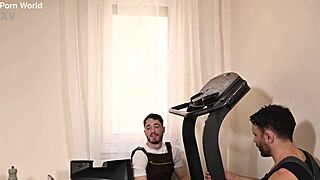 Bored ania kinski begs repairmen for dp anal slam